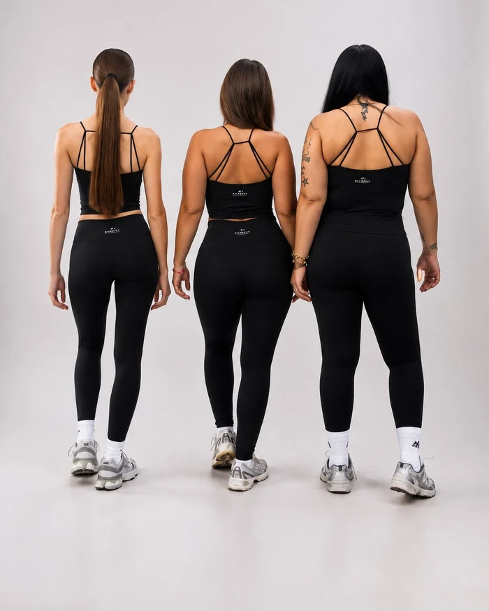 Ejemplo de creativo para una colección de ropa deportiva